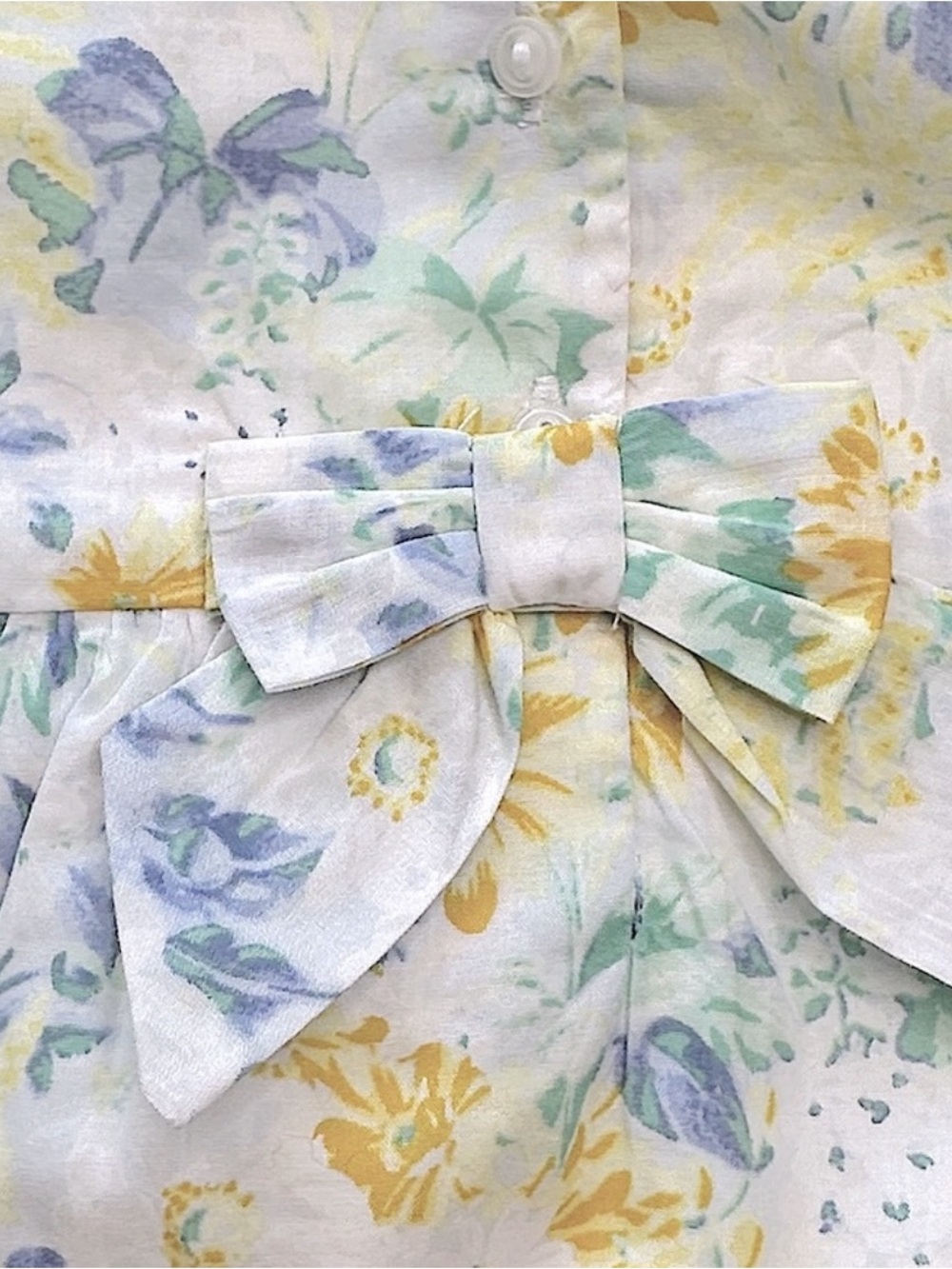 Janie and Jack Baby Girls Summer Floral One Piece - Picture 5 of 7